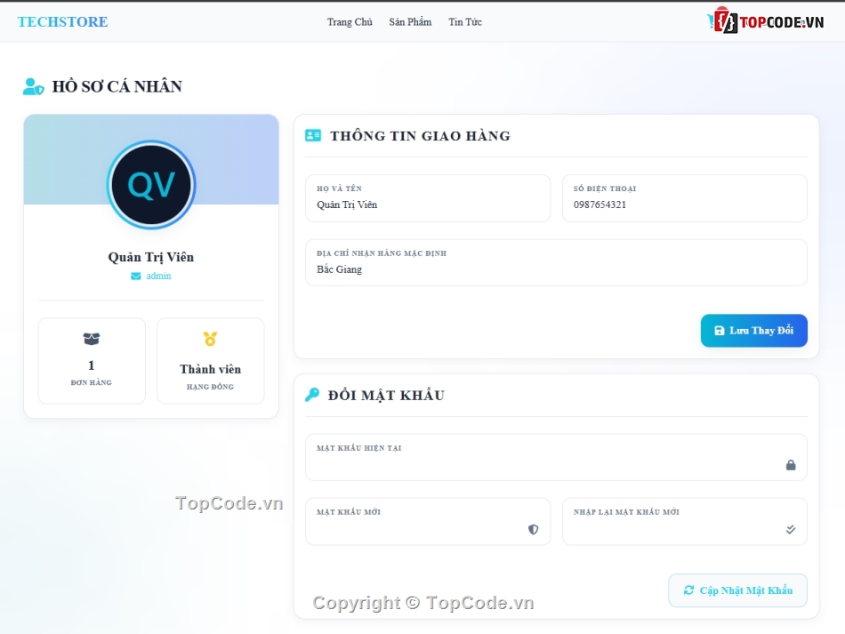 Web bán máy tính,Website bán linh kiện máy tính,Web bán linh kiện máy tính